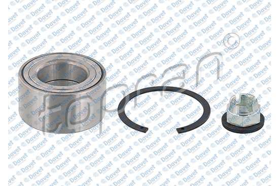 TOPRAN 701103001 Arka Teker Rulmani Kit Dacia Duster 1.6 16v 1.5 Dci 4×4 10> Clio Iii Megan Ii Modus Scenic Ii Twingo Iii 02 Duster 4×4